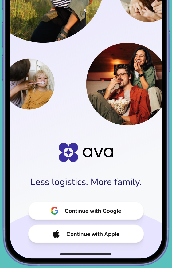 AVA sign-in screen on phone